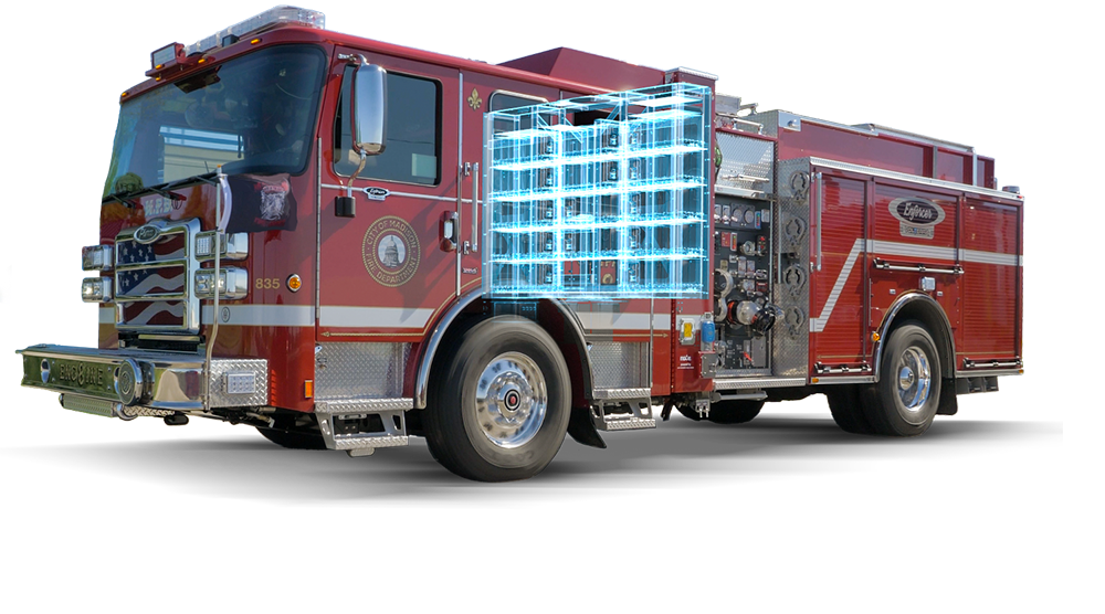 Pierce Volterra electric pumper on transparent background